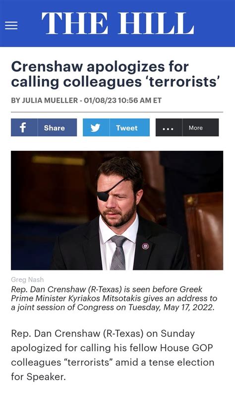 Oliver Darko On Twitter Dan Crenshaw How It Started How Its Going