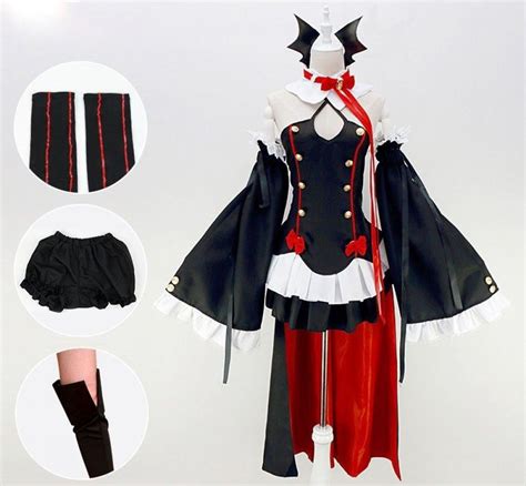 Anime Seraph Of The End Krul Tepes Cosplay Lolita Dress Vampire Costume