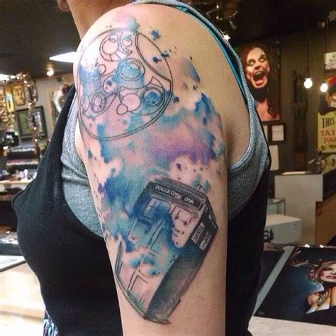 Doctor Who Tardis Dr Who Tattoo Doctor Who Tattoos Ink Tattoo Body