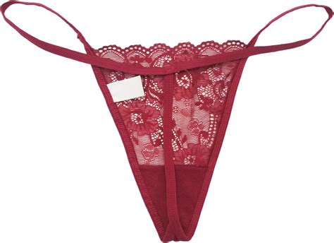Vision Underwear 6 Pack Sexy Floral Lace G String Thong Panties L266 Uk Fashion