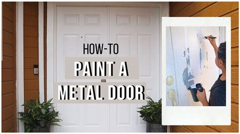 How To Paint An Exterior Metal Door Refresh Your Front Entry Door
