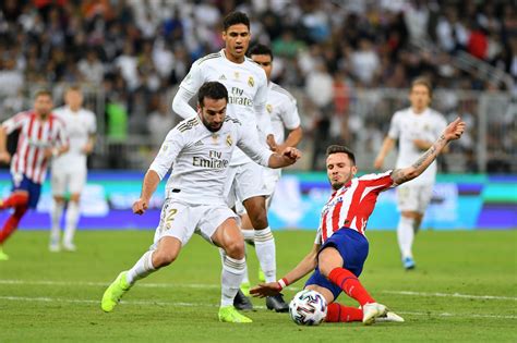The service provider is real madrid, c.f. Real Madrid vs Atletico LIVE: Supercopa final commentary ...