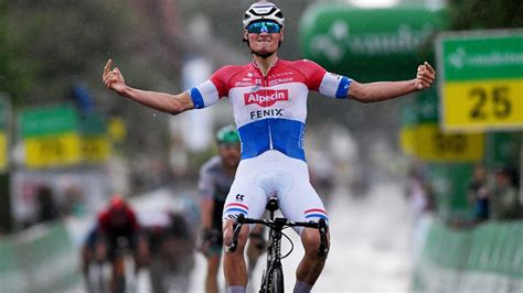 Tour De Suisse Stage 2 Mathieu Van Der Poel Takes Sprint Win From