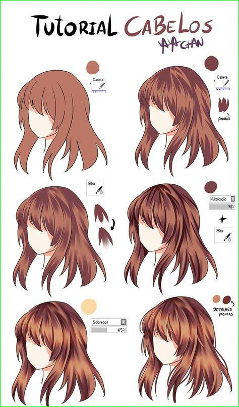 Color De Pelo De Anime Significado 14078 No Puedo Dibujar El Cabello