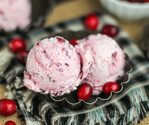 Cranberry Ice Cream Dessert Bullet Recipes Ice Cream Ice Cream