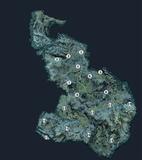 Halo Infinite All Skull Locations Map