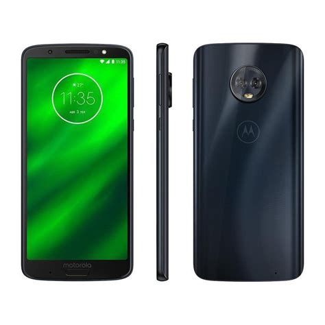 Smartphone Motorola Moto G6 Plus 64gb Indigo 4g Preto Zattini