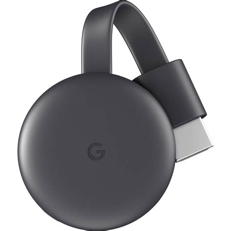 A puck that dangles from the back of your tv's hdmi port that. Google Chromecast (Charcoal, 3rd Generation) GA00439-US B&H