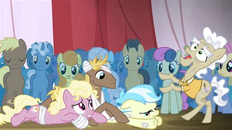 Image Sick Ponies Falling Down S4e20png My Little Pony Friendship