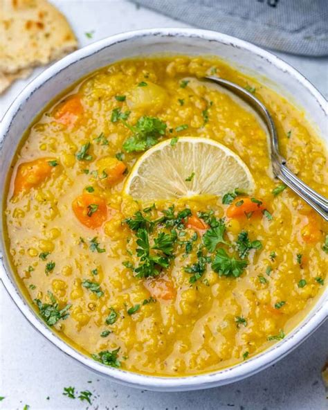 Easy Middle Eastern Red Lentil Soup Recipe Healthy Fitness Meals