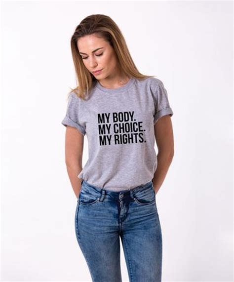 My Body My Choice T Shirt For Bold Girls™ Womens Plus Size Clothing