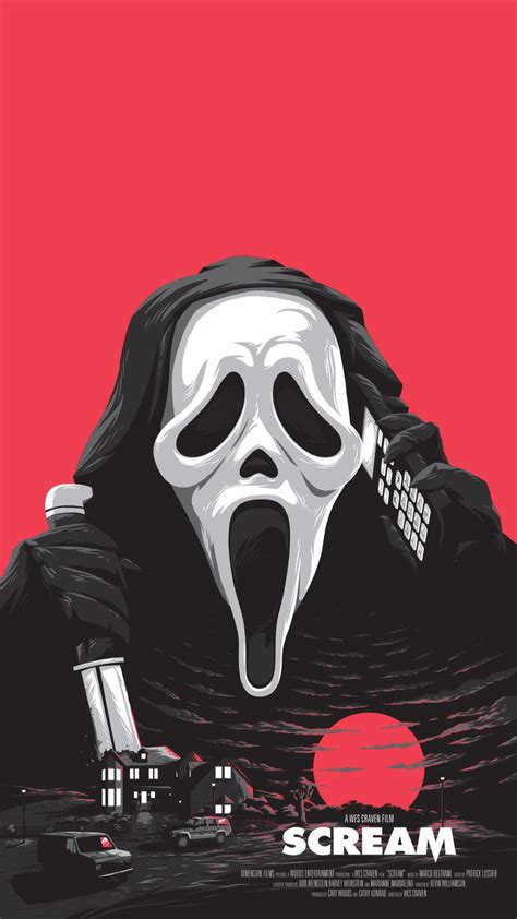 Ghostface Scream Iphone Wallpaper Horror Artwork Horror Movies Funny