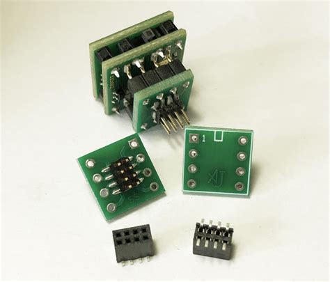 dip to soic op amp adapter sparkos labs inc