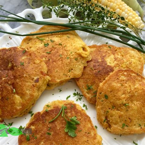 Fried corn recipes veggie recipes healthy recipes delicious recipes best fried corn recipe recipes with corn canned vegetable recipes vegan soul food recipes best food recipes. Southern Fried Corn Cakes (Gluten Free Option) - Spinach Tiger