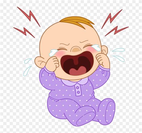 Library Of Crying Baby Images Vector Royalty Free Library