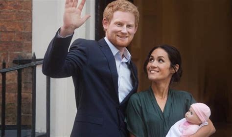 Prince harry, prince william reunite for princess diana statue unveiling in kensington palace. Meghan Markle and Prince Harry having royal baby GIRL in picture spoof | Royal | News | Express ...