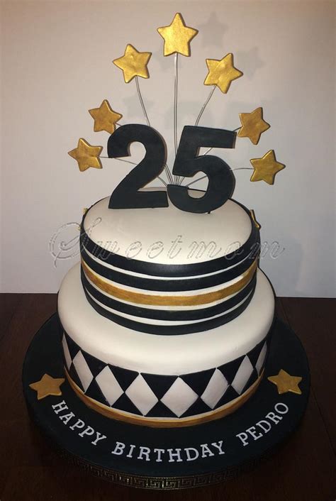 25th Birthday Cake For Men