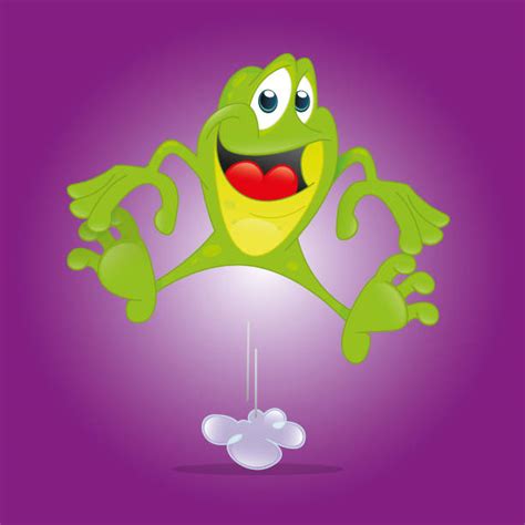 Frog Jumping Competition Illustrations Royalty Free Vector Graphics