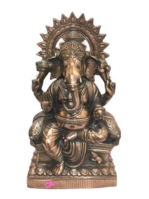 Buy Atoz India Cart Ganpati Statue Hindu God Sculpture Lord Ganesha