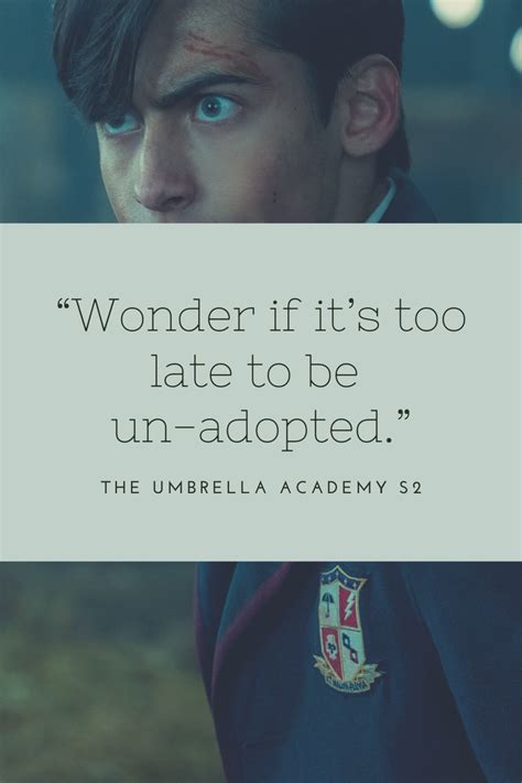 The Best Quotes From Season 2 Of The Umbrella Academy On Netflix Umbrella Movie Quotes Academy