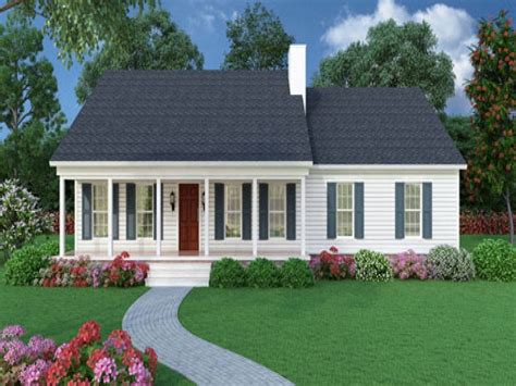 Small Ranch House Plans Front Porch House Plans 135346