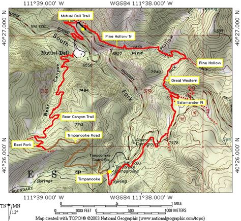Bear Canyon Loop Trail Guide