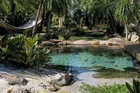 Beautiful Natural Swimming Pool Ideas For Your Home Yard