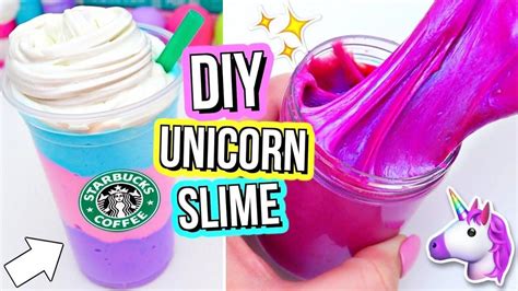 How To Make Unicorn Slime Without Glue Or Borax Easy Unicorn Slime