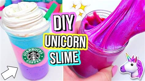 You probably already have these at your house! 3 DIY UNICORN SLIMES! How To Make THE BEST Magical Unicorn Slime! | Slime crunchy, Easy slime ...