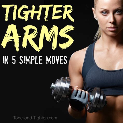 5 At Home Exercises To Tone Your Arms Tone And Tighten