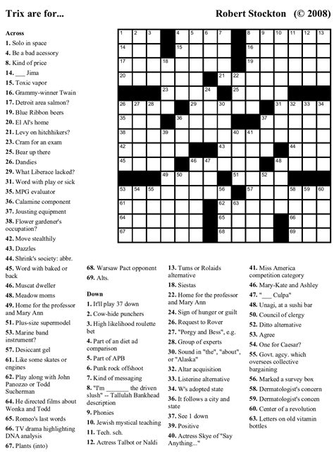 Free printable movies crossword puzzles. Beekeeper Crosswords