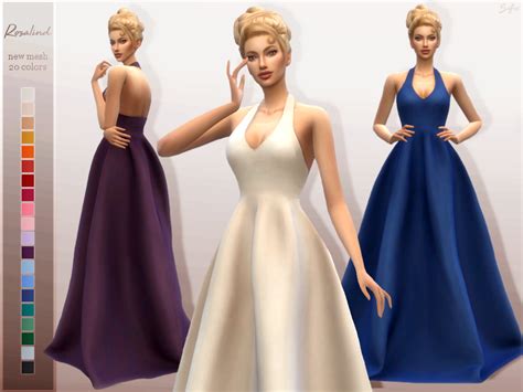 Tumblr The Sims 4 Roupas Vestidos Sims