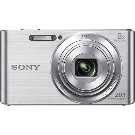 buy sony cybershot dsc w830 compact digital camera silver best price online camera warehouse