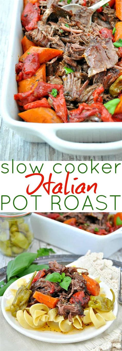 Bring the instant pot up to full pressure by using manual and adjusting to high pressure. Slow Cooker Italian Pot Roast - The Seasoned Mom