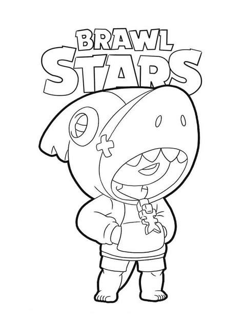 Brawl Stars Coloring Pages Print And Images And Photos Finder