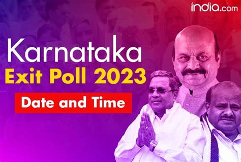 karnataka exit poll 2023 check date time when and where to watch live streaming