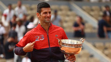 Novak Djokovic Tennis Star Wins Record 23rd Grand Slam After Victory