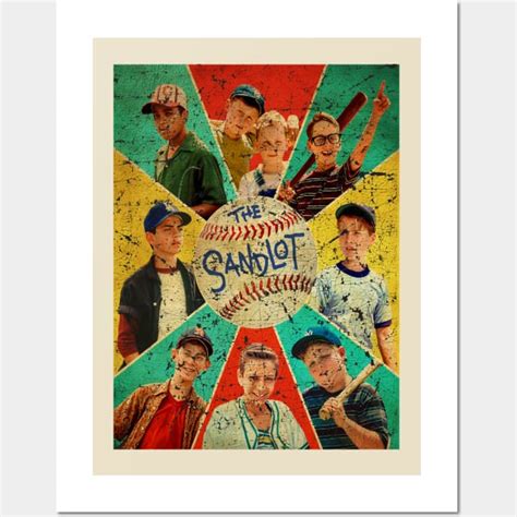 The Sandlot Gang Vintage Sandlot Posters And Art Prints Teepublic
