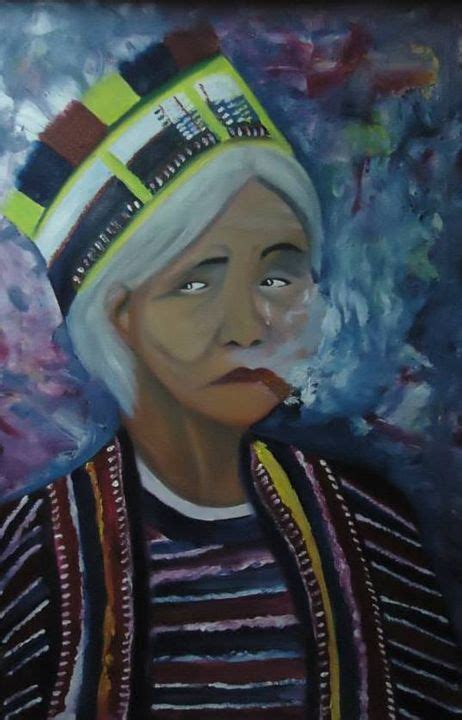 Indigenous Lady Igorot Lady The Accidental Artist Raquel Diokno