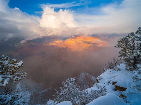Grand Canyon National Park South Rim Winter Snow Fuji Gfx1 Flickr
