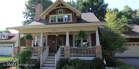 Arts And Crafts Bungalow House Plans The Red Cottage