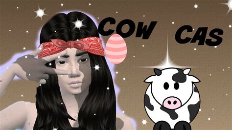Sims 4 Cow Inspired Cas Youtube
