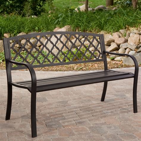 Have To Have It Coral Coast Crossweave Curved Back 4 Ft Garden Bench 99 98 Hayneedle