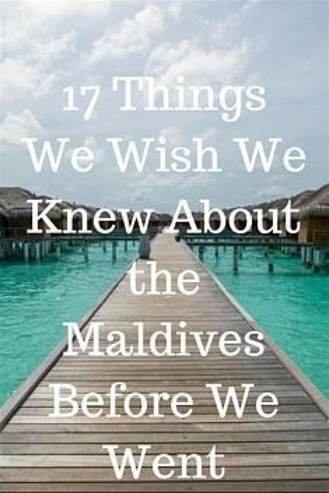 17 Things We Wish We Knew Before We Went To The Maldives 2865752