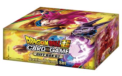 4 archive booster (8 cartas cada uno). Dragon Ball Super: Gift Box #2 $23 | Potomac Distribution