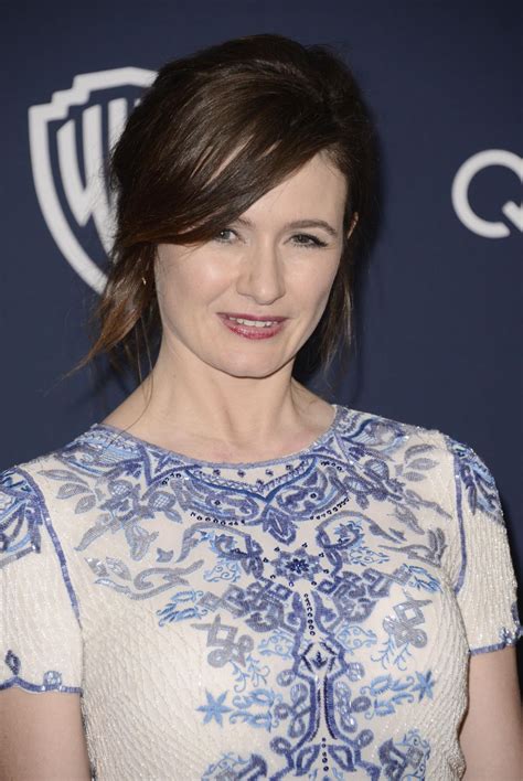 Emily Mortimer At Instyle And Warner Bros Golden Globes Afterparty