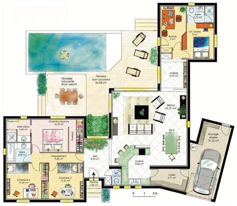 Plan Maison Sims 4 Moderne Bricolage Maison Et Décoration