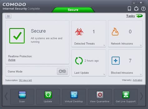 Comodo Internet Security Complete 7 Review 2014 Pcmag Australia