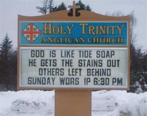 60 Creatively Funny Church Signs Klykercom