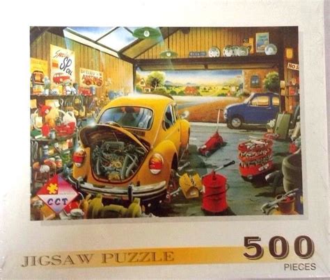 Vintage Volkswagen Classic Car Collection Jigsaw Puzzle 500 Pieces New